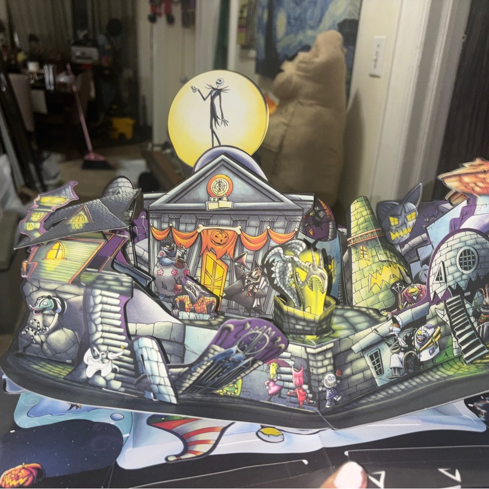 Disney The Nightmare Before Christmas Pop-Up  book